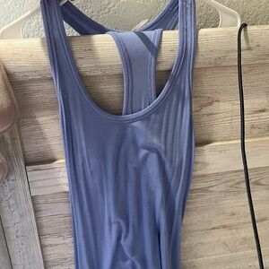 Fabletics Periwinkle Blue Soft Tank Top